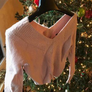 Divided HM Light Pink Sweater Size Small